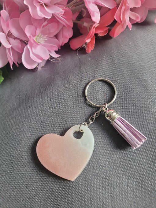 porte clé coeur 